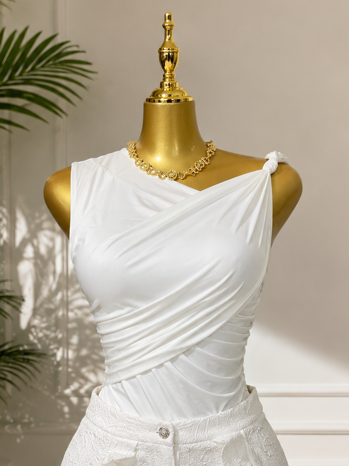 Crossroads Wrap Top