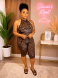 Leopard Romper