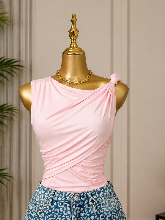 Crossroads Wrap Top