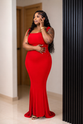 Red Goddess Dress